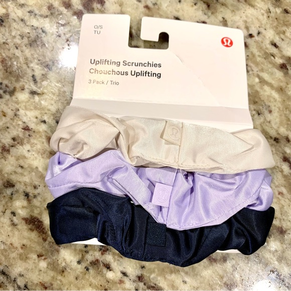 lululemon athletica Accessories - New Lululemon Uplifting Scrunchies (3 Pack)